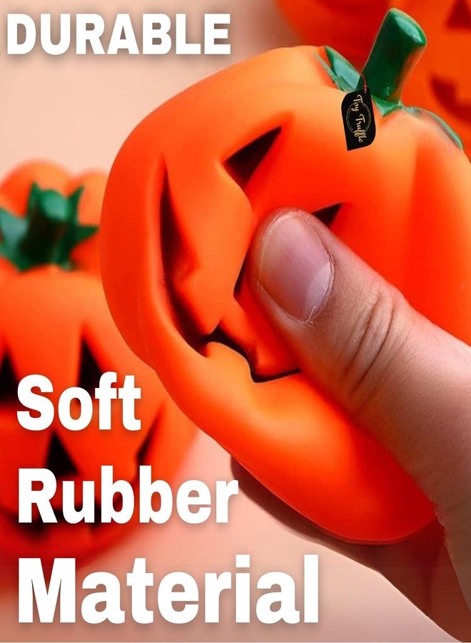 Toy Truffle Squeaky Pumpkin Toy, Fun & Festive Pet Toy for Hours of Entertainment, Festive Pet Plaything, Interactive Pumpkin Fun, Stimulating Squeaker Sound, Safe Pet Toy, Pet Entertainment. - Image 4